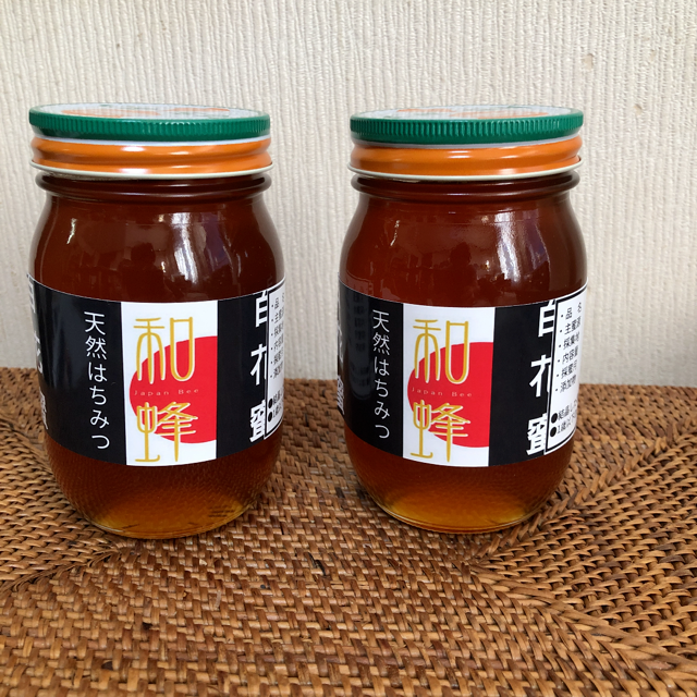 日本蜜蜂　蜂蜜　600g  2瓶　 食品/飲料/酒の食品/飲料/酒 その他(その他)の商品写真