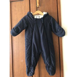 プチバトー(PETIT BATEAU)のプチバトー　ジャンプスーツ12m 防寒(ジャケット/コート)