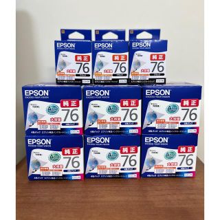 EPSON - EPSON 「IC4CL76×6箱」「ICBK76×3箱」の通販 by のり's shop