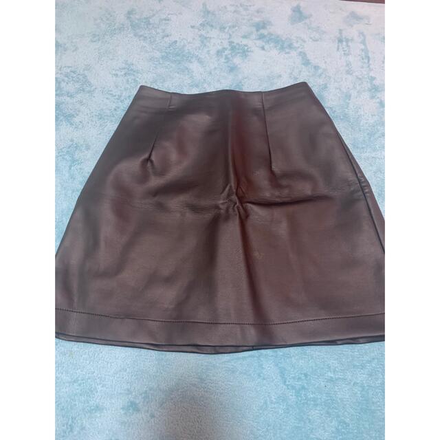 GYDA(ジェイダ)のレザースカート レディースのスカート(ミニスカート)の商品写真