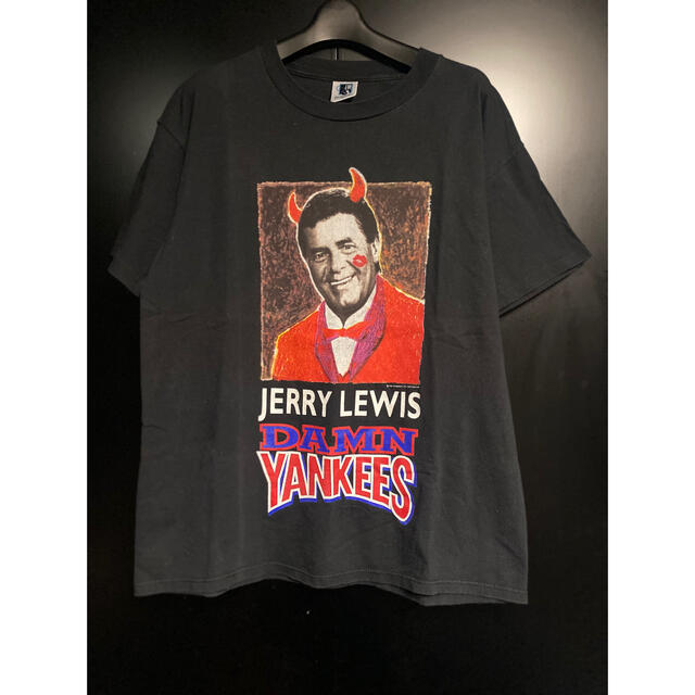 9090'S 当時物　JERRY LEWIS Tシャツ　ヴィンテージ　USA製　L