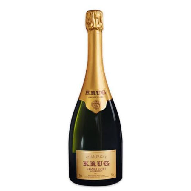 Krug(クリュッグ)のクリュッグ　新品未開栓　正規品 食品/飲料/酒の酒(シャンパン/スパークリングワイン)の商品写真