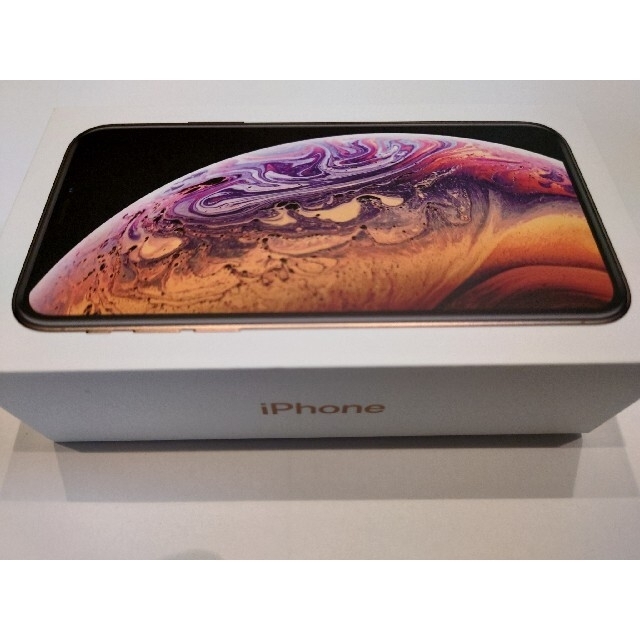 新品iphone xs 256GB docomo ゴールド Simフリー　交換電話機