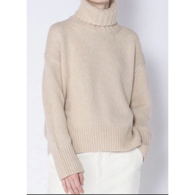 GALERIE VIE ギャルリーヴィー ファインウール タートルニット