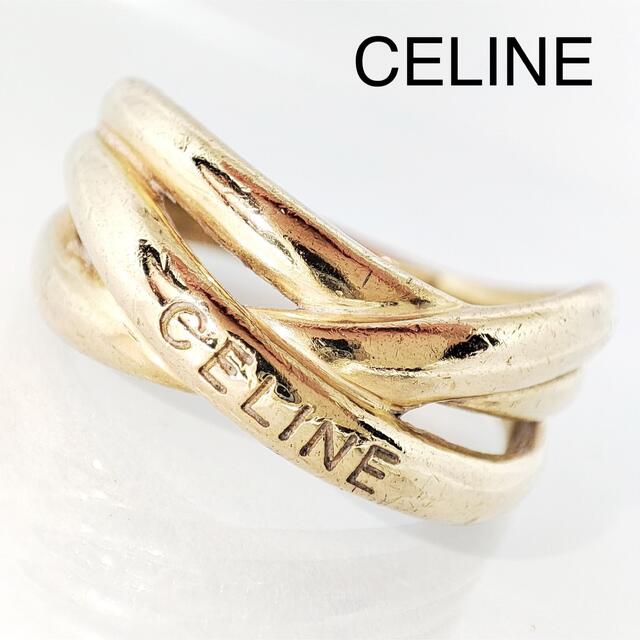 納得できる割引 CELINE - celine セリーヌ ジュウル神楽坂宝石 リング 750YG イエローゴールド リング(指輪)