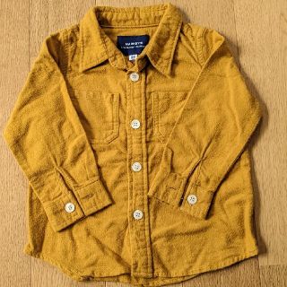 マーキーズ(MARKEY'S)の【MARKEY'S】マスタードカラー　長袖シャツ　90cm(ブラウス)