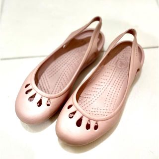 クロックス(crocs)のクロックス コットンキャンディ ピンク Crocs Malindi W6(サンダル)