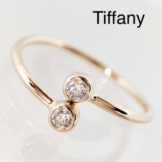 ティファニー TIFFANY&Co. ダイヤ 3P リング 6.5号 K18PG