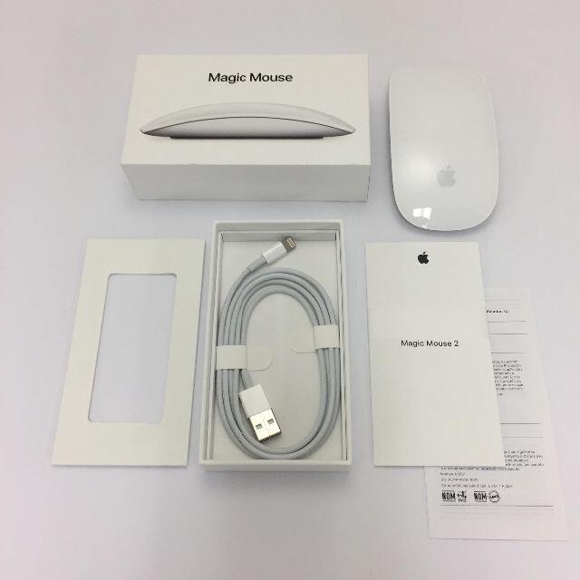 Apple(アップル)の【B】Magic Mouse 2/202208160015000 スマホ/家電/カメラのスマートフォン/携帯電話(その他)の商品写真