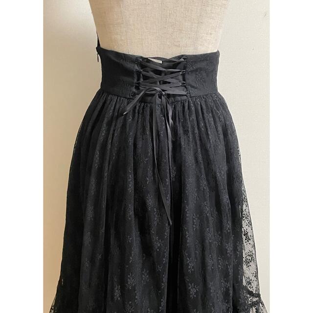 ヴィクトリアンメイデン Victorian maiden ハイウエストスカート adler