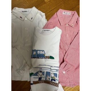 ファミリア(familiar)のファミリア　３点セット　シャツ　Tシャツ　ブラウス　110 サイズ(ブラウス)