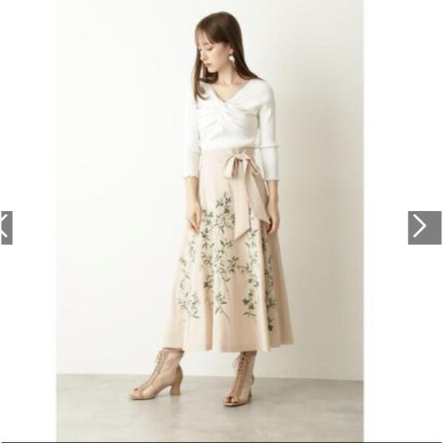 JILLSTUART(ジルスチュアート)の美品♡JILL♡ジルスチュアート♡クレールフレアスカート レディースのスカート(ロングスカート)の商品写真