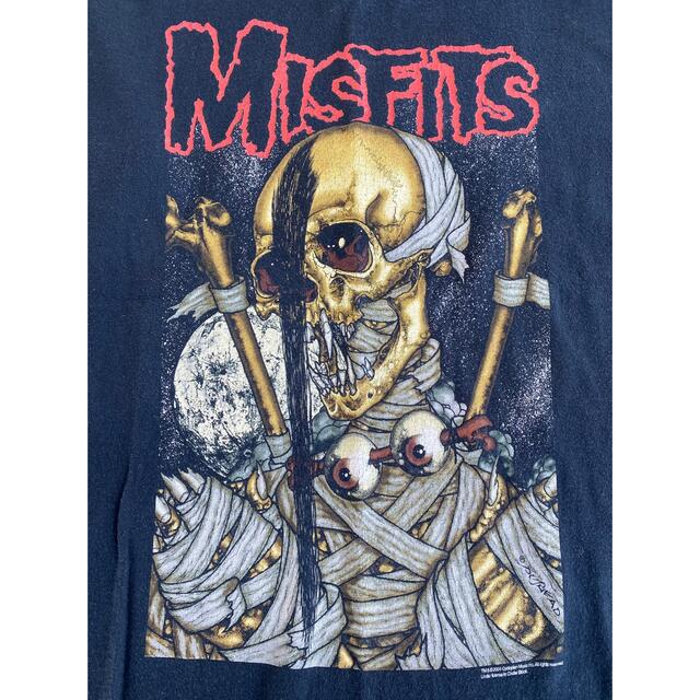 00'S 当時物 MISFITS PUSHEAD Tシャツ ヴィンテージ L