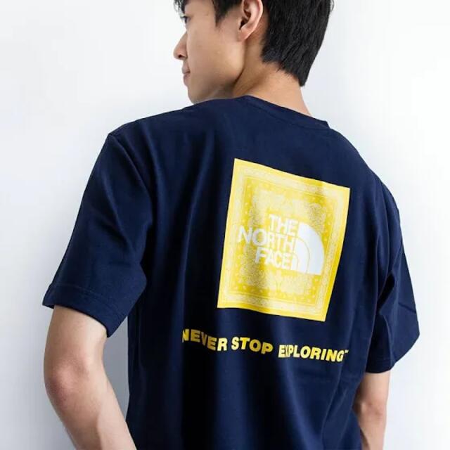 THE NORTH FACE(ザノースフェイス)のTHE NORTH FACE BANDANA SQUARE Logo TEE メンズのトップス(Tシャツ/カットソー(半袖/袖なし))の商品写真