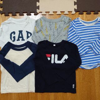 ギャップ(GAP)の子供ロンＴ　100センチ　５枚セット(Tシャツ/カットソー)