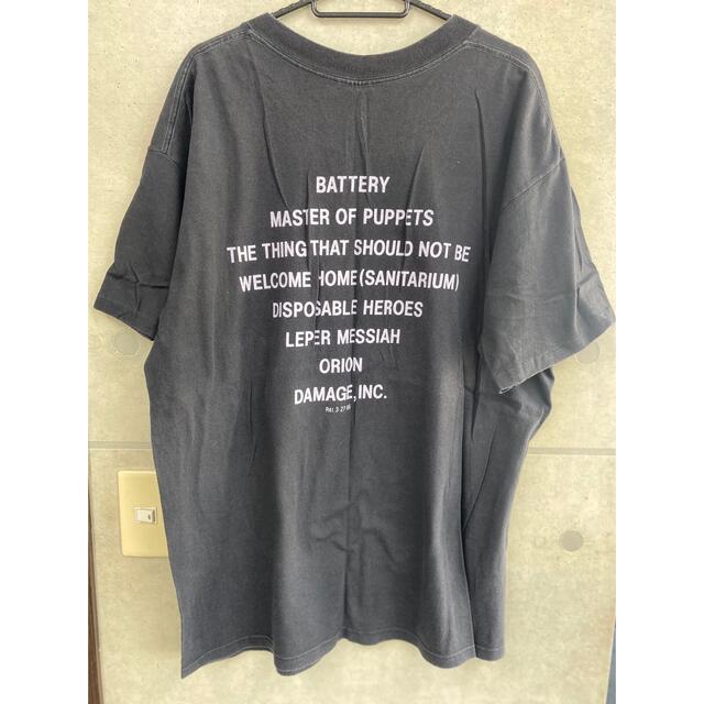 80S METALLICA Tシャツ ヴィンテージ サイズXL メタリカ メンズ