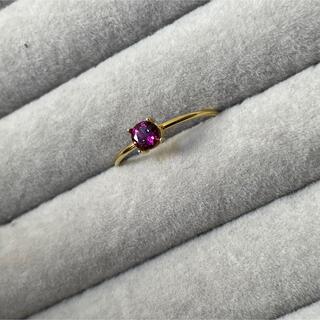 raspberry ring ... Rhodolite Garnet(リング)