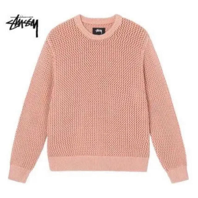 STUSSY PIG DYED LOOSE GAUGE SWEATER 22ss