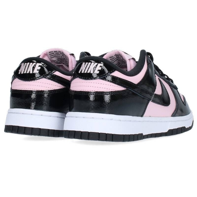 NIKE(ナイキ)のナイキ WMNS Dunk Low Essential Black Patent Leather DJ9955-600 ダンク ロー エッセンシャル ブラック パテント スニーカー レディース 25cm レディースの靴/シューズ(スニーカー)の商品写真