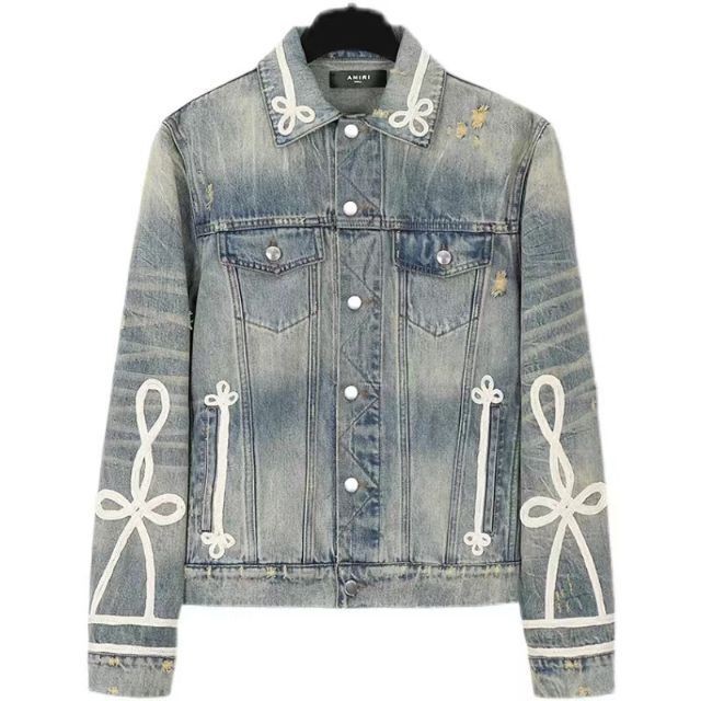 ポイント5倍 Amiri デディジャケットデザイン デニムジャケット g