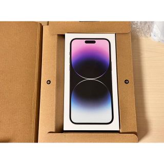 アップル(Apple)の新品未開封　iPhone 14 pro MAX  256GB ディープパープル(スマートフォン本体)