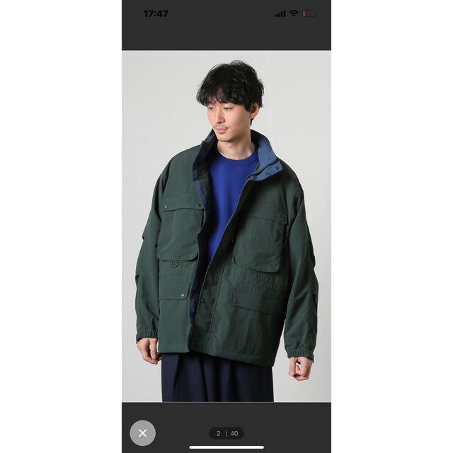 1LDK SELECT(ワンエルディーケーセレクト)のDAIWA PIER39 Tech Hiker Mountain Parka メンズのジャケット/アウター(マウンテンパーカー)の商品写真