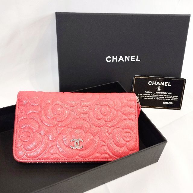 早い者勝ち CHANEL - CHANEL(シャネル)カメリア 財布 財布 - www
