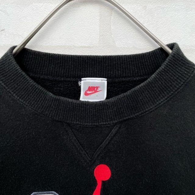 NIKE - 【超激レア】NIKE AIR JORDAN ビッグロゴ刺繍 スウェット ...