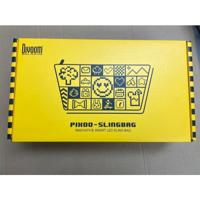 Divoom PIXOO-SLINGBAG ピクセルアートショルダーバッグ