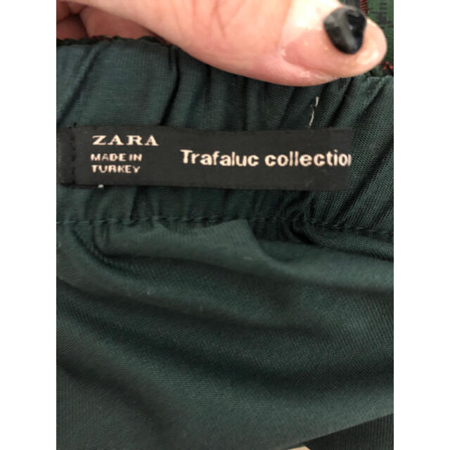 ZARA(ザラ)のZARA チェック柄スカート レディースのスカート(ロングスカート)の商品写真