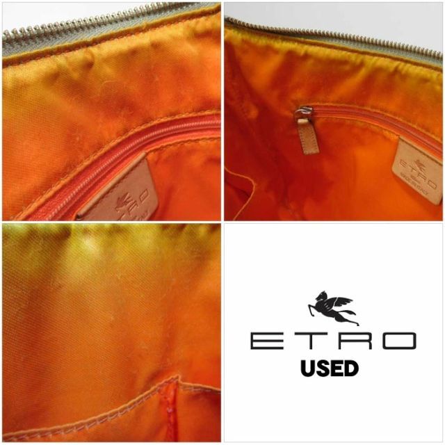 ETRO(エトロ)の【中古】エトロ ショルダーバッグ 1F001 PVC ペイズリー柄 斜めがけ レディースのバッグ(ショルダーバッグ)の商品写真