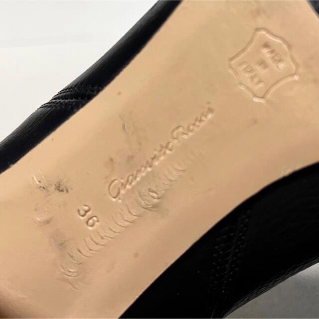 Gianvito Rossi(ジャンヴィットロッシ)の美品 ジャンヴィトロッシ 黒 ツーウェイ ムートンブーツ 36 レディースの靴/シューズ(ブーツ)の商品写真