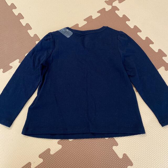 babyGAP(ベビーギャップ)のGAP ロンT ネイビー キッズ/ベビー/マタニティのキッズ服女の子用(90cm~)(Tシャツ/カットソー)の商品写真