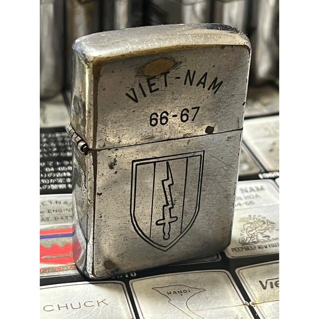 ベトナムZIPPO】本物1966年製ベトナムジッポー「在ベトナム第1野戦軍
