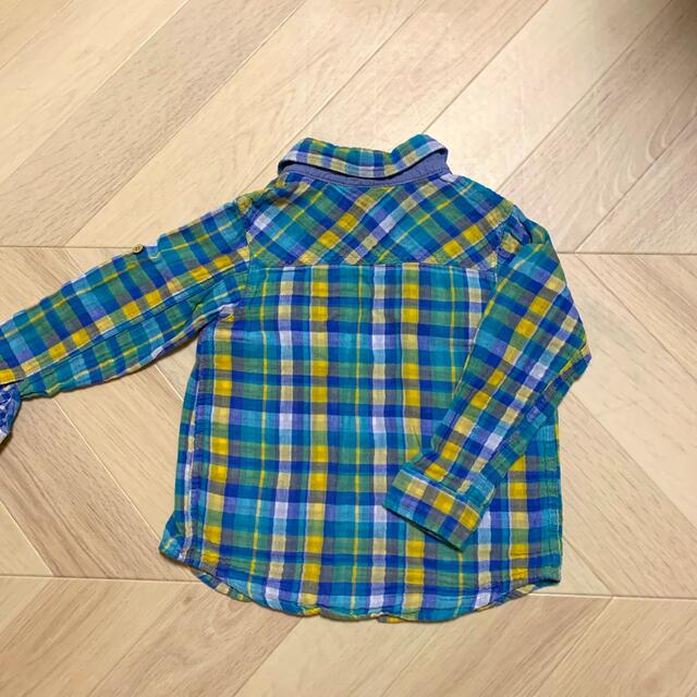 美品 綿100% ロンT 男の子 110 キッズ/ベビー/マタニティのキッズ服男の子用(90cm~)(Tシャツ/カットソー)の商品写真