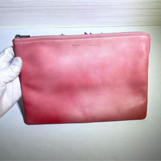 セリーヌ クラッチバッグ ソロ レザー 予約中! www
