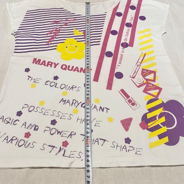 MARY QUANT(マリークワント)のマリークワント 綿 コットン 半袖Tシャツ 日本製 Mサイズ レディースのトップス(Tシャツ(半袖/袖なし))の商品写真