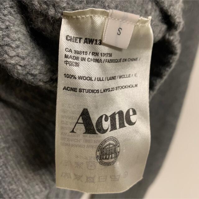 Acne Studios 【美品】ACNE STUDIOS 13aw CHET ウール ニット