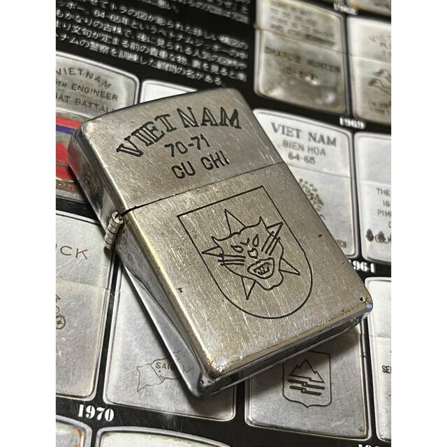 【ベトナムZIPPO】本物 1970年製ベトナムジッポー 「ドラゴン」CU