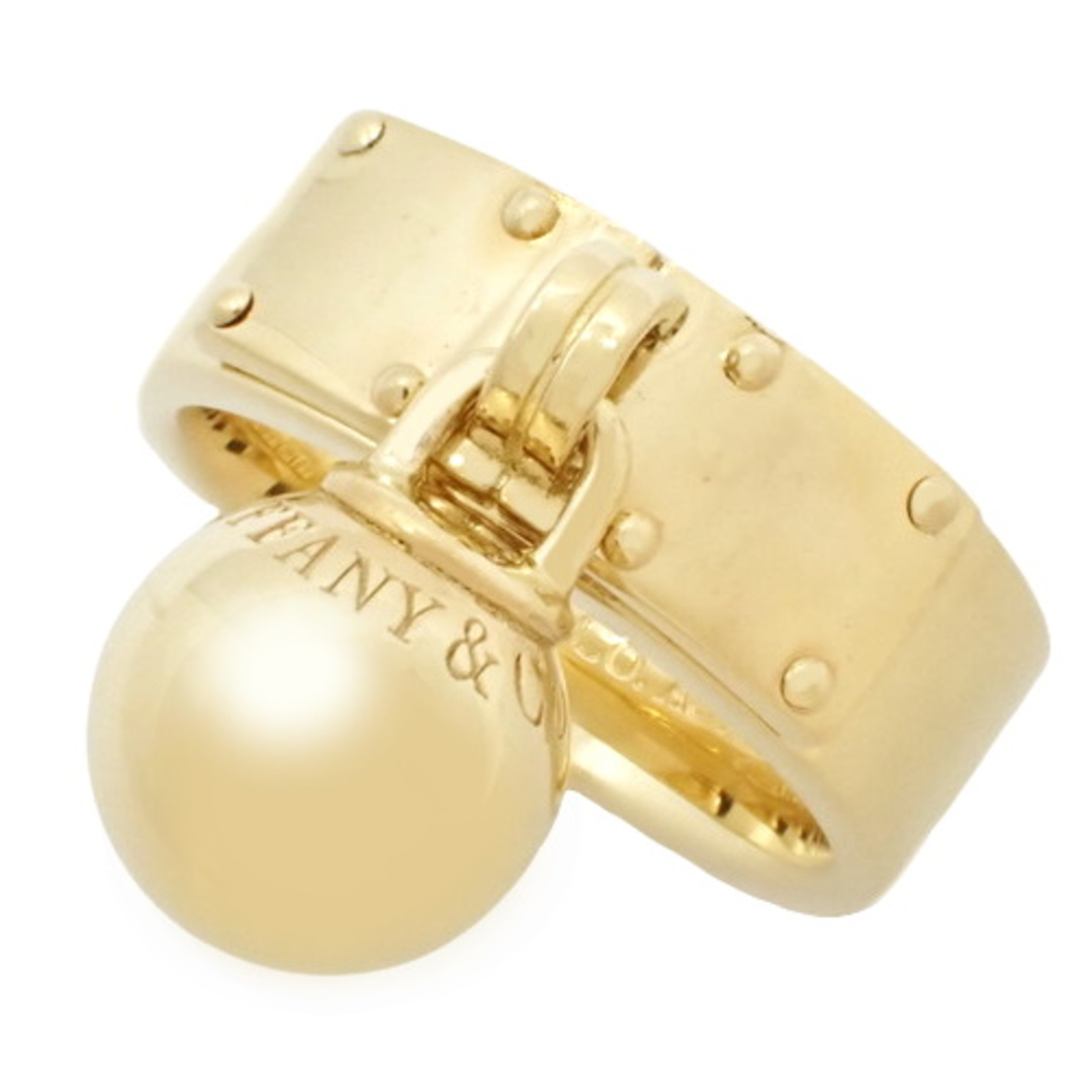 Tiffany & Co. - ティファニーリング・指輪 ボール ダンクル リング K18 イエローゴールド YG Ag750 ゴールド金 40802030681