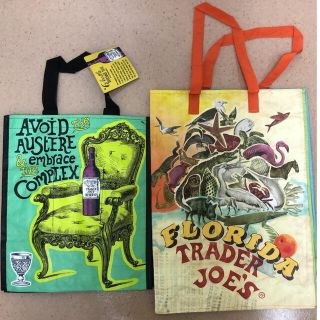 TRADER JOE’S   トレジョ　エコバッグ　2枚セット(エコバッグ)