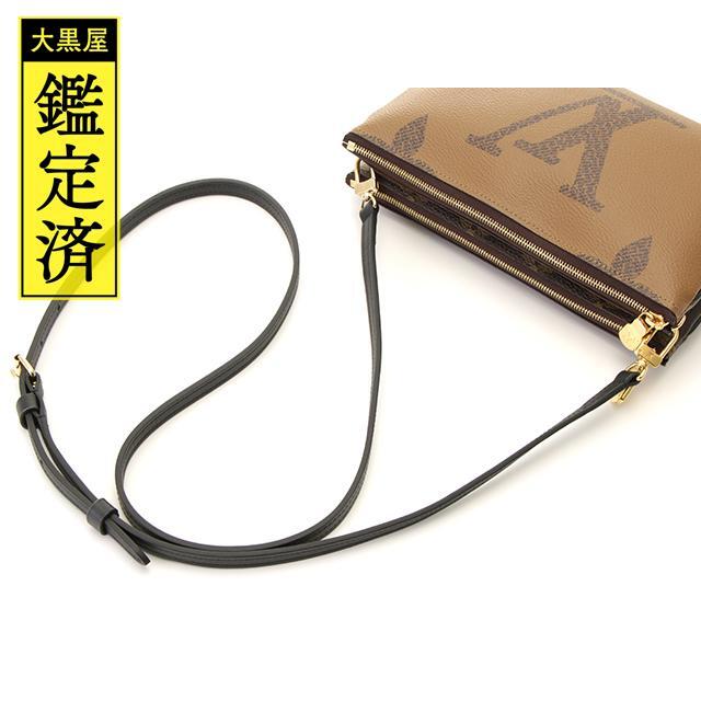 LOUIS VUITTON(ルイヴィトン)のルイ・ヴィトン　ポシェット・ドゥーブル　ジップ　M69203【430】 レディースのバッグ(ショルダーバッグ)の商品写真