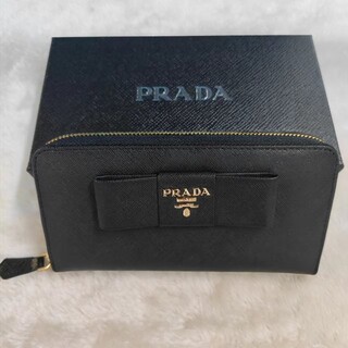 PRADA - 未使用 プラダ ラウンドファスナー トラベルケース カード入れ 