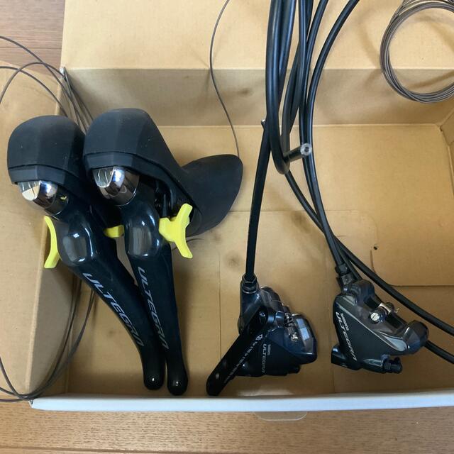 未使用品 Ultegra R8000系 STIレバー DBキャリパー - パーツ