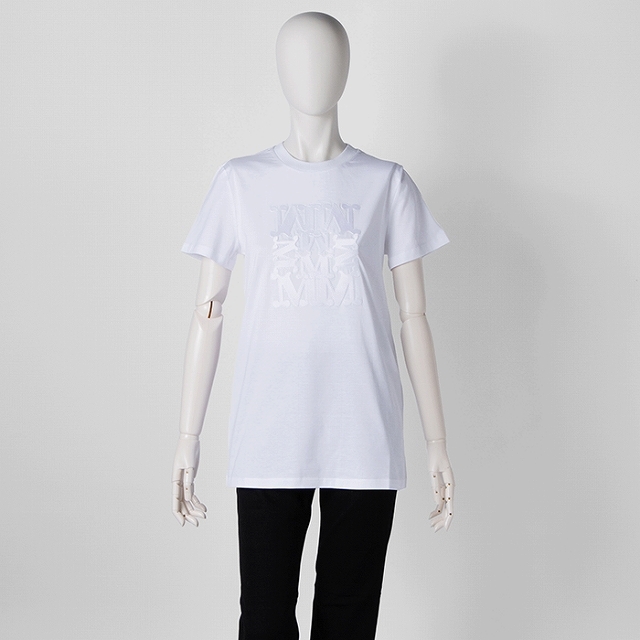 655cm袖丈MAX MARA Tシャツ PARK ピュア コットン ジャージー