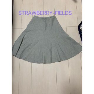 ストロベリーフィールズ(STRAWBERRY-FIELDS)のSTRAWBERRY-FIELDS秋冬ひざ丈スカート(ひざ丈スカート)