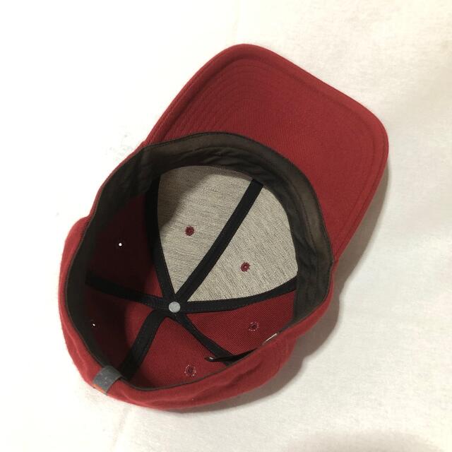 【新品】赤のキャップ帽子　昔のレア物？！