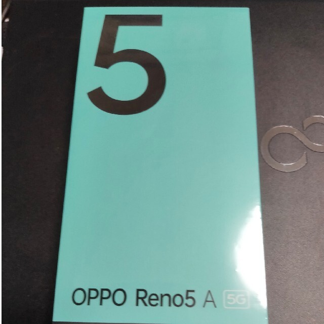 スマートフォン携帯電話OPPO Reno5 A eSIM A103OP アイスブルー 新品未開封品