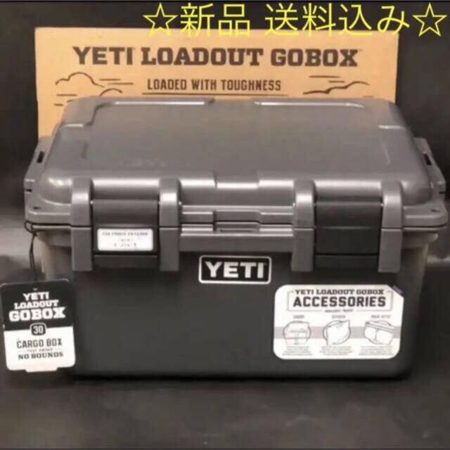 ☆新品送料込み☆ YETI イエティ gobox ゴーボックス　チャコールRoadie