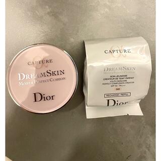 ディオール(Dior)のディオール　カプチュールドリームスキンモイストクッション　000(化粧下地)